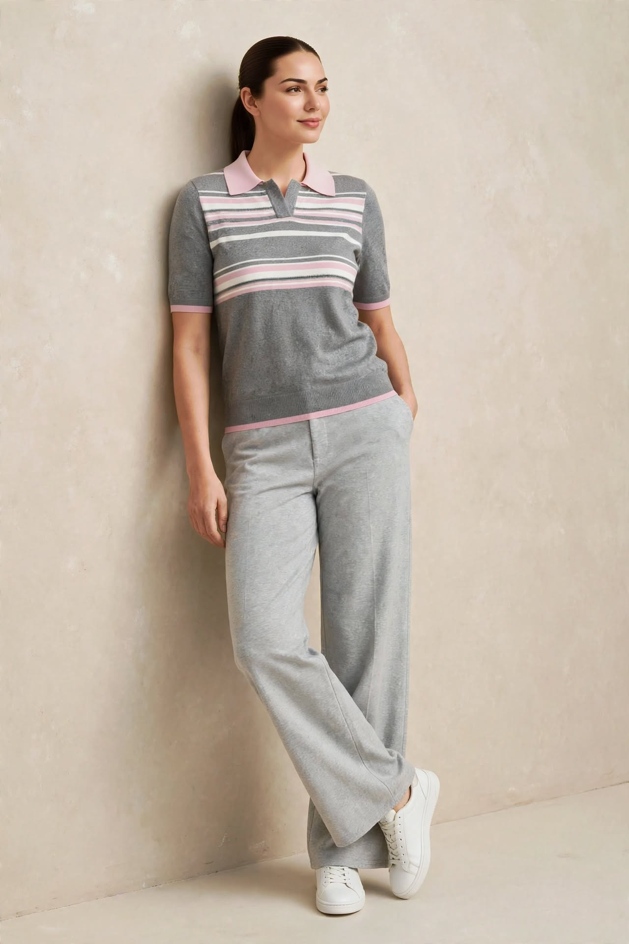 Polo ARITZIA gris