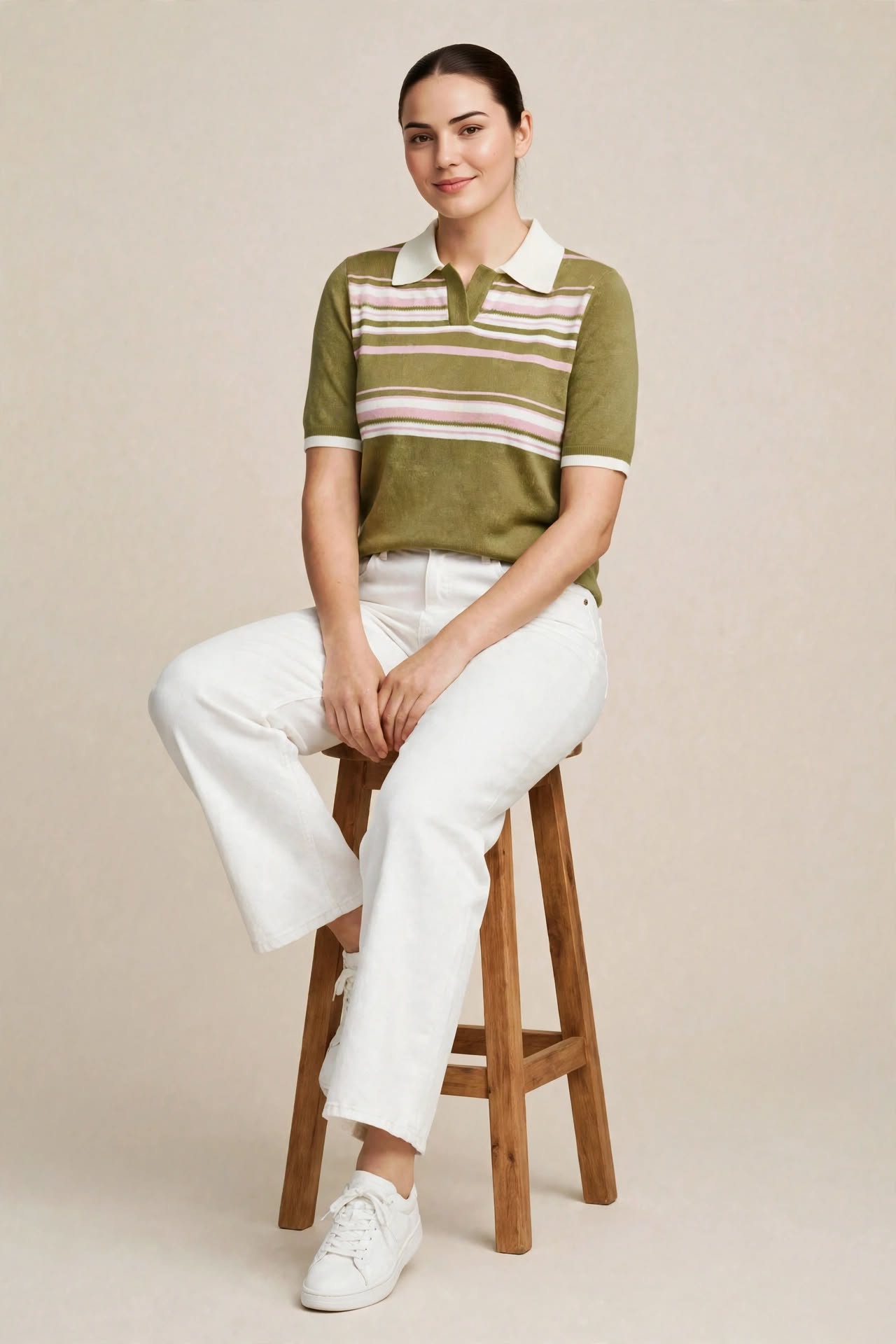 Polo ARITZIA kaki